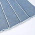 Ripped Wool Tops Denim Tube Top Wrapped Chest Sheath Dress - O Retalho