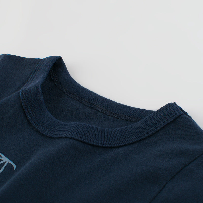 ☀️Camiseta de manga curta para meninos - O Retalho