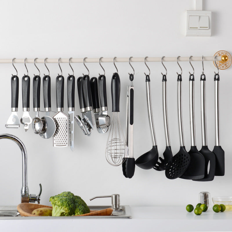 Conjunto de Colheres e Espátulas em Aço Inoxidável - O Retalho