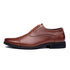 Sapatos de couro casuais de moda simples e tendência para homens - O Retalho