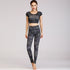 Conjunto de Roupas de Yoga Estampado - Estilo e Elegância para Seu Treino - O Retalho