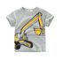 camiseta infantis de algodão e mangas curtas - O Retalho