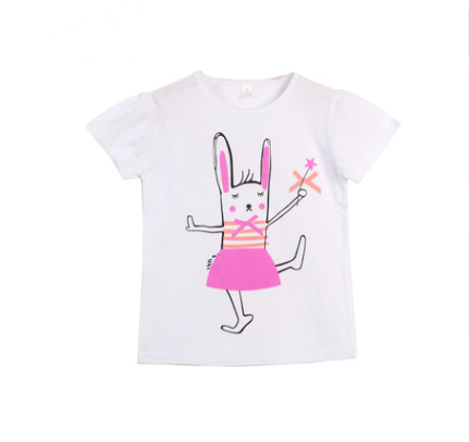 blusa infantil de algodão Manga curta - O Retalho