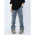 Calça Jeans Street Personalizada com Graffiti - O Retalho