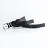 Men's And Women's Belts Simple Casual Retro Belt Metal Square Silver Button-head Fashion Collocation - O Retalho