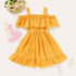 Women's Fashion Casual Solid Color Dresses - O Retalho