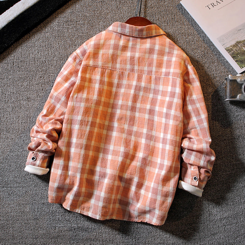 Camisa Xadrez para Meninos Casual e Moderno - O Retalho