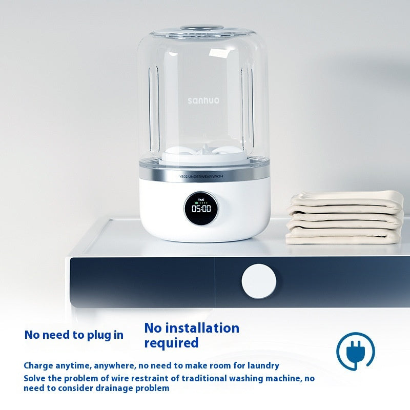Mini Máquina de lavar para roupas interiores
