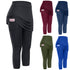 Calças Leggings para Mulheres com Bolsos - Roupas de Yoga e Fitness - O Retalho