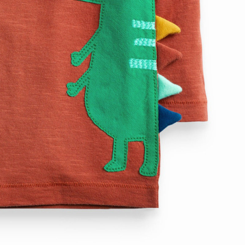 Camisola de menino em malha de algodão - O Retalho