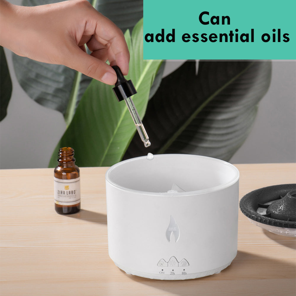 Difusor Vulcão - Novo Ultrassônico Difusor de Aromaterapia de Óleo Essencial