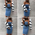 Tube top denim skirt - O Retalho