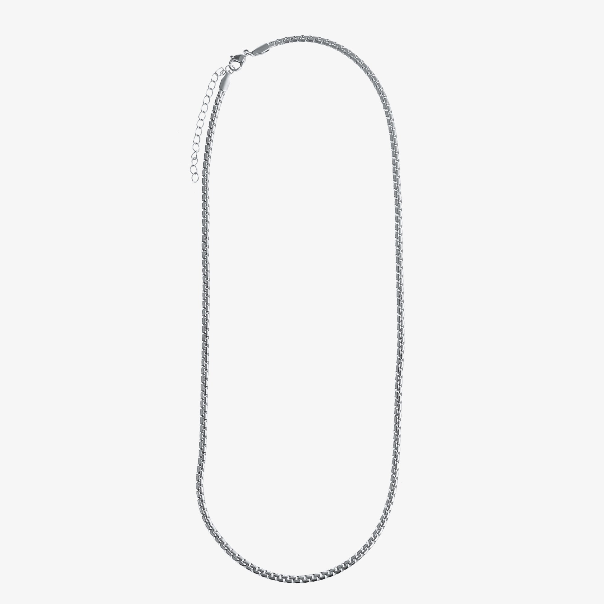 Colar masculino de aço inoxidável e elegante - O Retalho