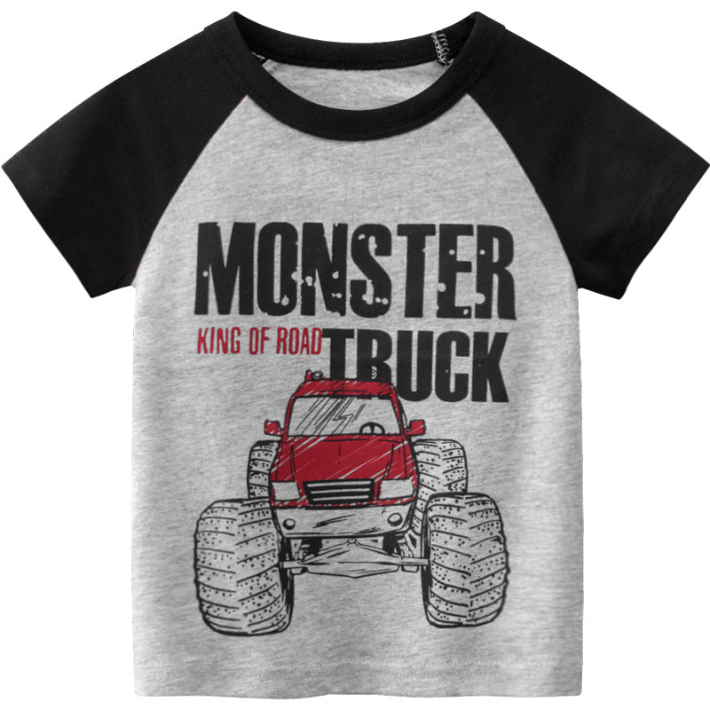 camiseta de manga curta da Monster Truck - O Retalho