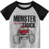 camiseta de manga curta da Monster Truck - O Retalho