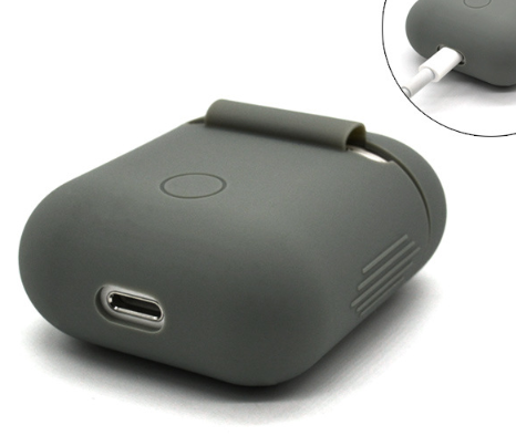 Soft Silicone Case For Storage Box Protector Cover Charging Cover Headphone Holder - O Retalho