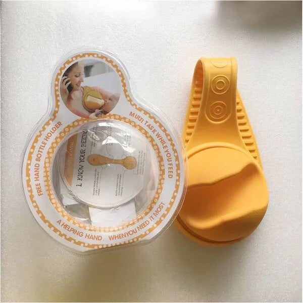 Porta-garrafa Modo Prático de Alimentar seu Bebê sem Usar as Mãos - O Retalho