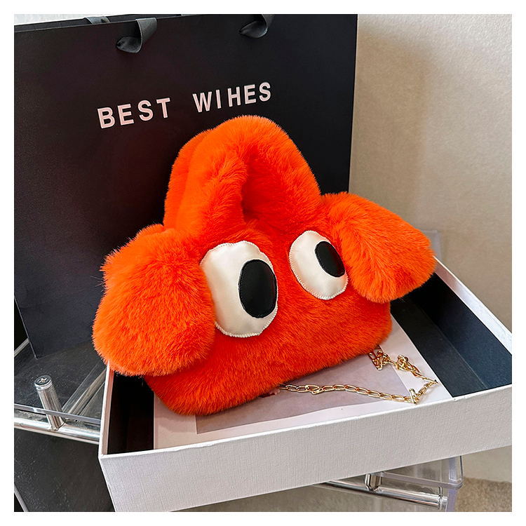 Bolsas de pelúcia com desenho fofo - O Retalho