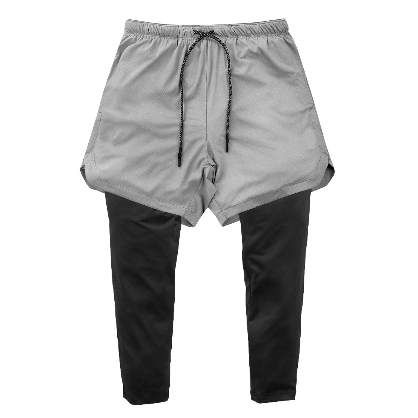 Shorts de Esportes para Corrida e Academia - 2 em 1, Secagem Rápida - O Retalho