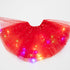 Magical & Luminous LED Princess Halloween Tutu Skirt Sequins Shiny Skirt - O Retalho