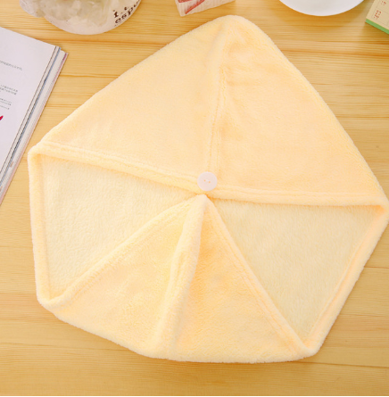 Capuz de Secagem em Coral Fleece - a versão coreana - O Retalho
