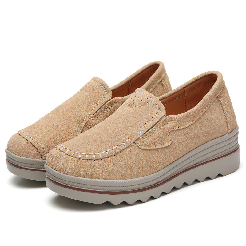 Sapatos casuais para mulheres em couro - O Retalho