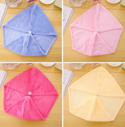 Capuz de Secagem em Coral Fleece - a versão coreana - O Retalho