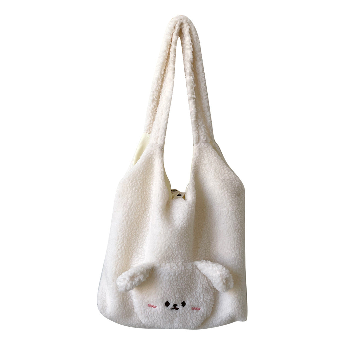 Bolsa personalizada para mulheres com design 3D de urso de desenho animado 🐻🌸 - O Retalho