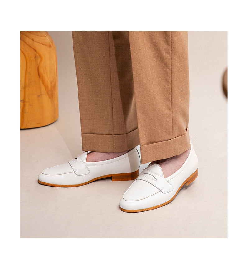 Sapatos de couro artesanais para homens - O Retalho