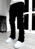 Jeans semi rasgada de Algodao masculino - O Retalho