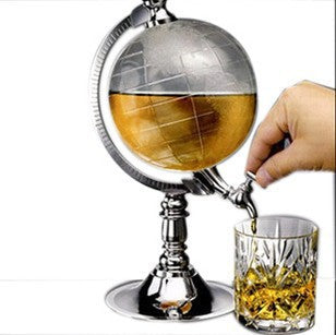 Dispensador de Bebidas em Forma de Globo - Elegância e Praticidade - O Retalho