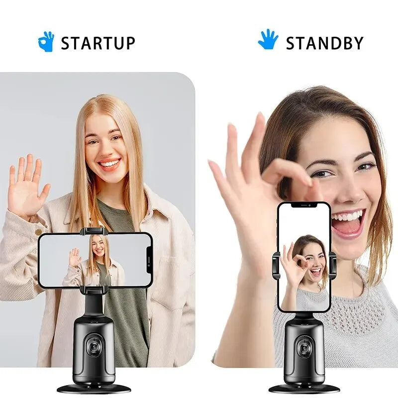 Estabilizador Inteligente de Rastreamento Automático 360 para Vídeo e Vlogs