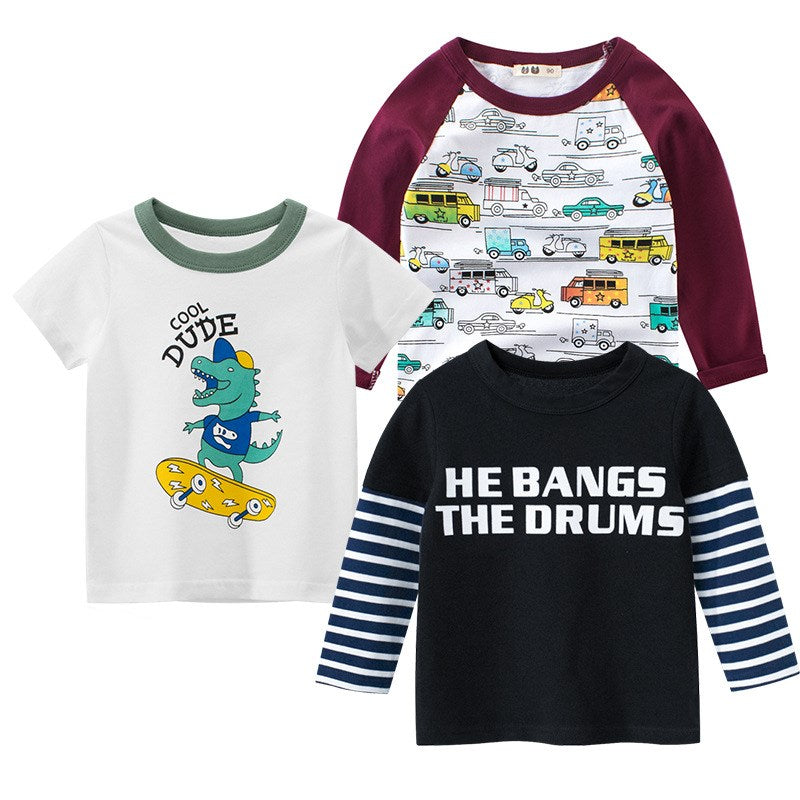 Camiseta manga longa para bebê - O Retalho