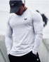 Camiseta de Manga Longa para Esportes - Secagem Rápida - O Retalho