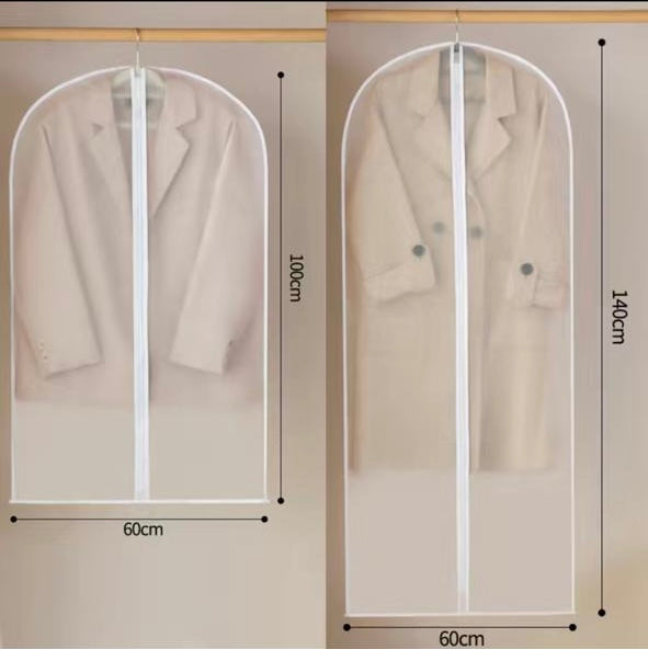 Bolsa Transparente Protetora à Prova d'Água e Poeira para Roupas