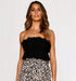 Top Peplum sem mangas - O Retalho