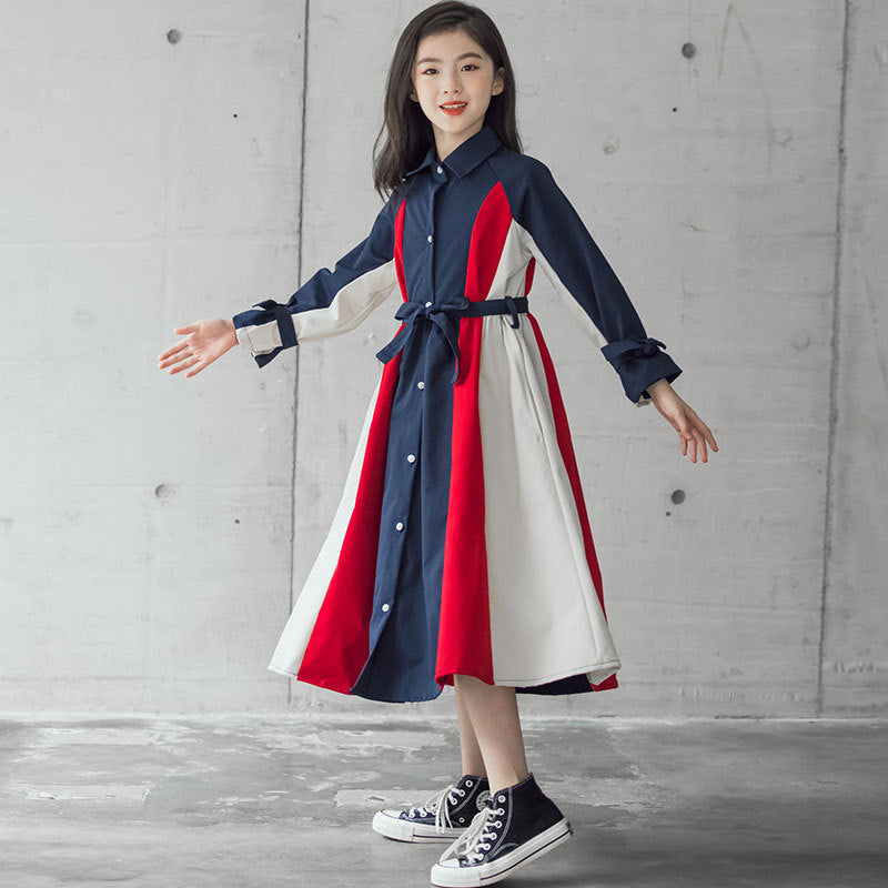 vestido infantil de versão da moda - O Retalho