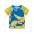 😻Camiseta infantil de desenho animado - O Retalho