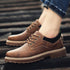 sapatos de couro para homens adequados para trabalho e lazer - O Retalho