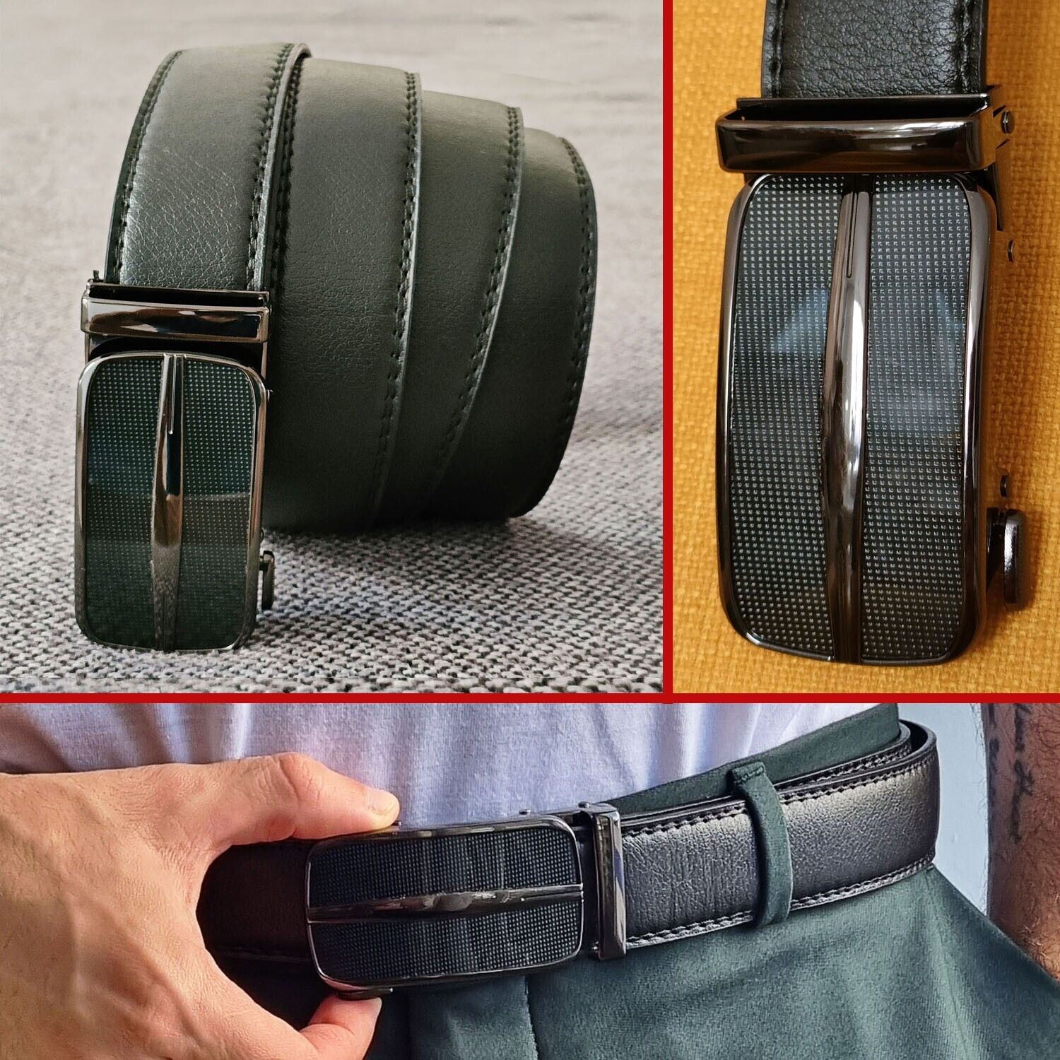 Cinto Simples masculino elegante - O Retalho