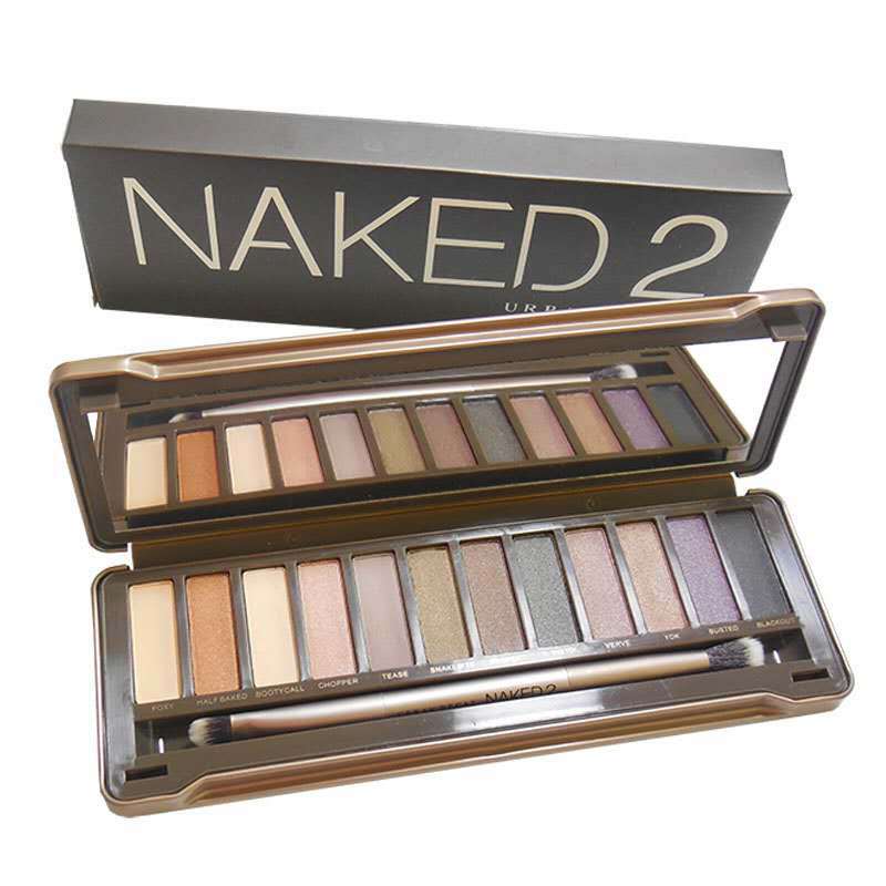 Paleta de Cores com 12 Cores Naked 2 - O Retalho
