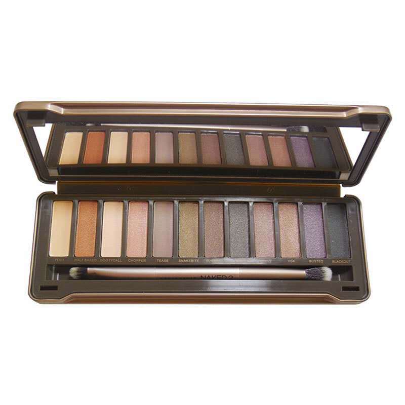 Paleta de Cores com 12 Cores Naked 2 - O Retalho