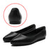 Sapatos de Trabalho de Couro Feminino Preto - O Retalho