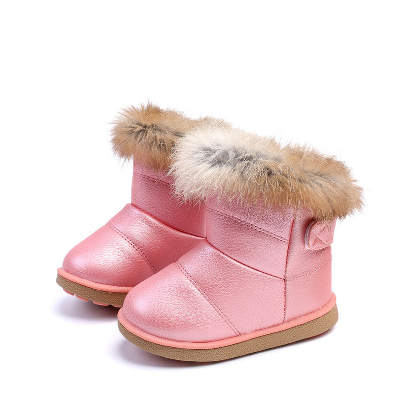 Botas Infantis de Inverno com Conforto e Calor para as Pequenas - O Retalho
