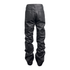 Calça Jeans Designer Zip Black Roxed - Elegância e Estilo Moderno - O Retalho