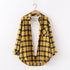 Camisa Xadrez Casual Tops Blusas - O Retalho