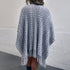Polyester Yarn Crocheted Hollow Knitted Tassel Cape And Shawl Sweater Women's Cardigan - O Retalho