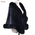 Women's Fur Collar Fur Shawl Warm - O Retalho