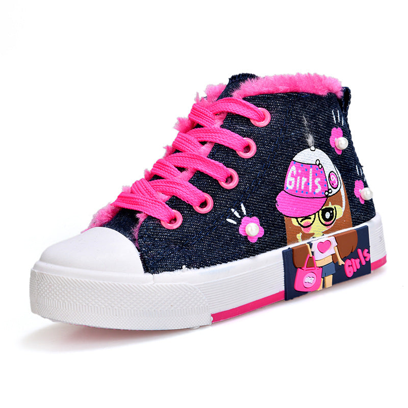 Tênis infantil casual de Estilo Cartoon - O Retalho