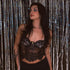 Blusa de renda com decote V - O Retalho